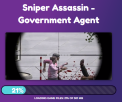 Sniper Assassin - Government Agent