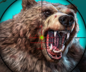 Wild Bear Hunting sniper shooting