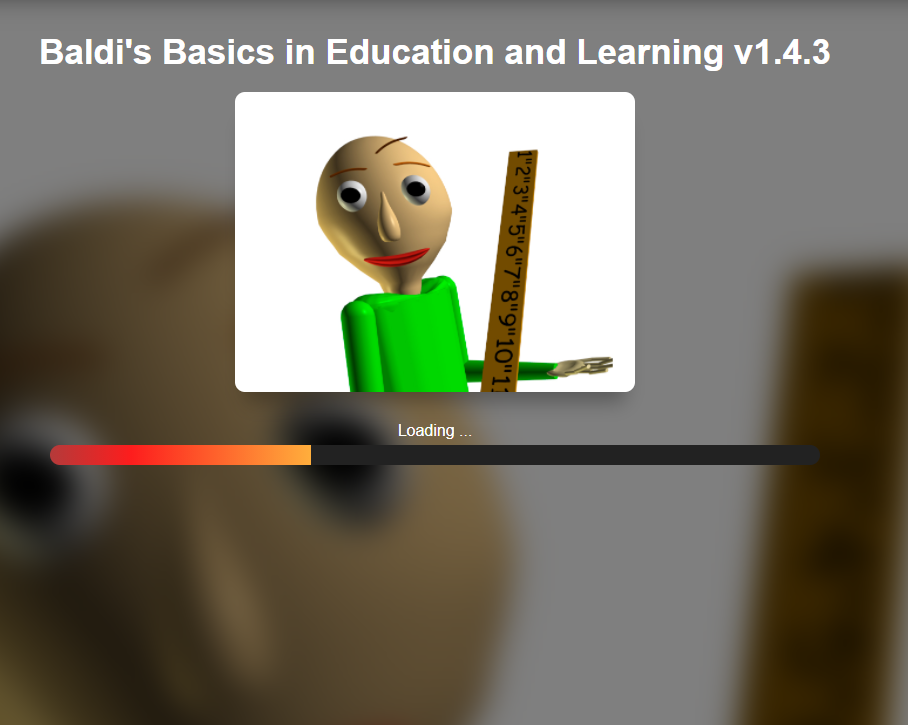 Baldi's Basics v1.4.3 - Play Game Online